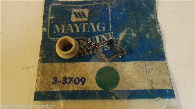MAYTAG WHIRLPOOL DRYER 3-03709 Clip and insulator NEW IN BAG MAYTAG WHIRLPOOL DRYER 3-03709 Clip and insulator NEW IN BAG